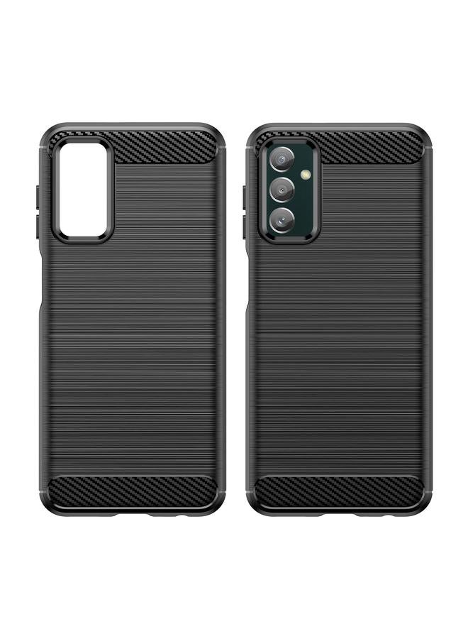 اس-توب جراب لهاتف Samsung Galaxy F13 مصنوع من ألياف الكربون المصقولة TPU - Image 2