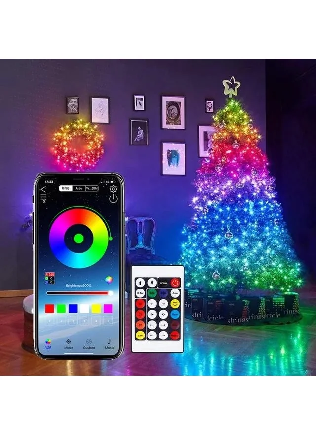 Masho Trend USB Function Applied 5 Meter RGB Christmas LED Magic LED Controlled LED Pine Tree LED