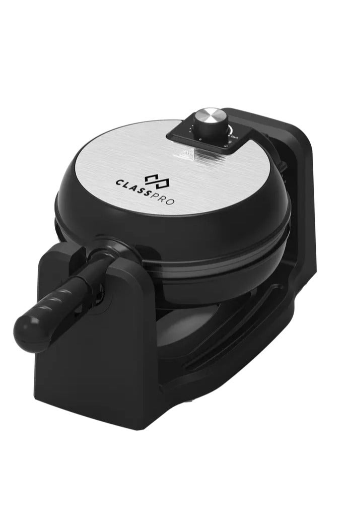 كلاس برو ماكينة صنع الوافل، 1200 واط، فضي - Image 1