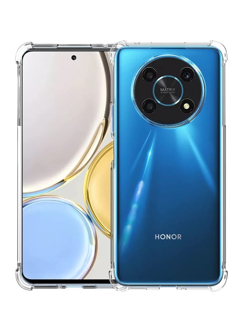 vesus Honor X30 5G Crystal ANTI-SCRATCH CLEAR TPU BACK COVER WITH CORNER BUMPERS FOR