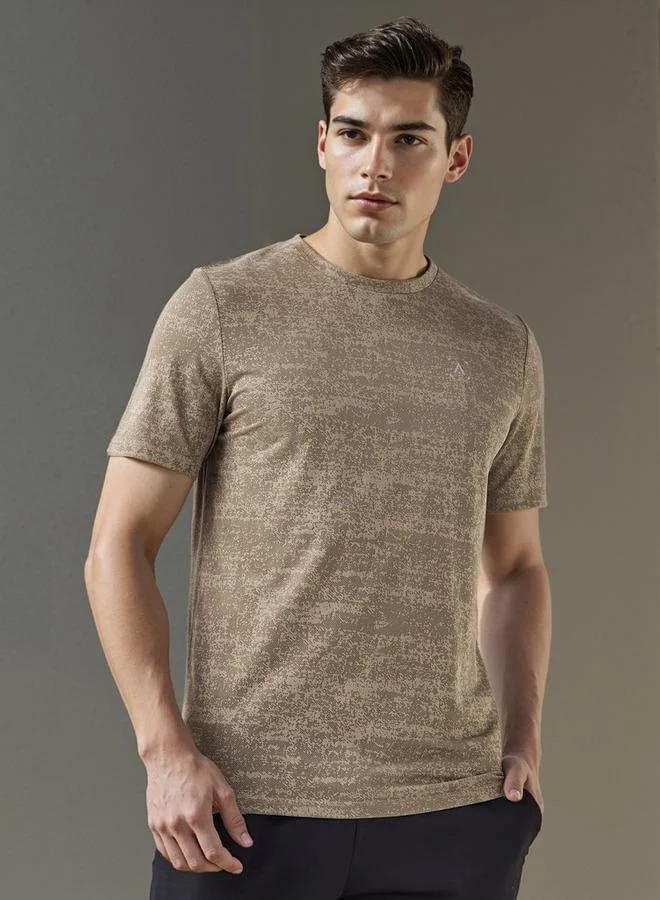 ادوت من سبلاش Jacquard Crew Neck T-shirt