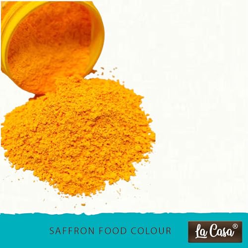 La Casa Food Colour Powder - Saffron | 20gm | - Image 3