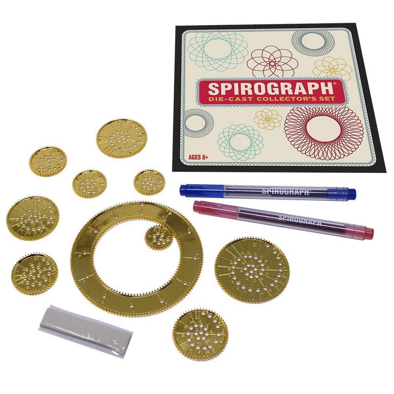 Spirograph Die-cast Collector’s Set, Multi, 14 piece (1021RZ) - Image 2