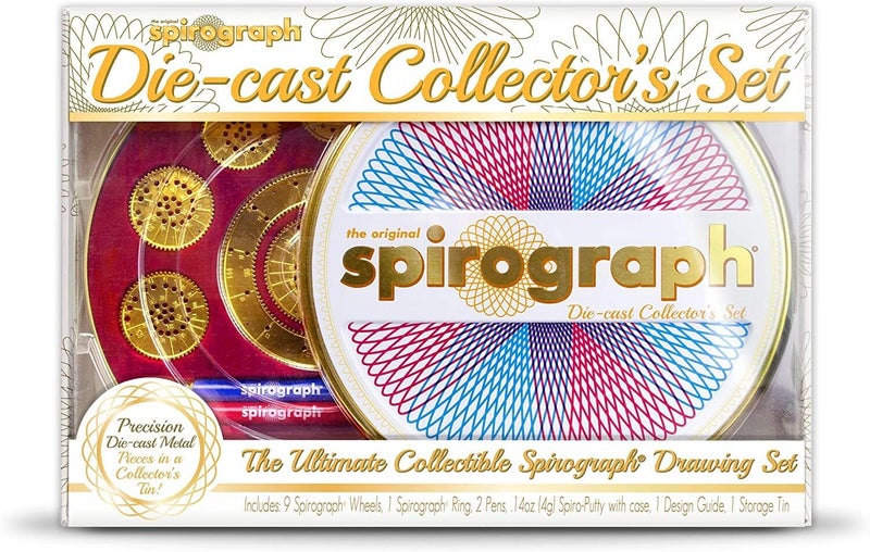 Spirograph Die-cast Collector’s Set, Multi, 14 piece (1021RZ) - Image 4