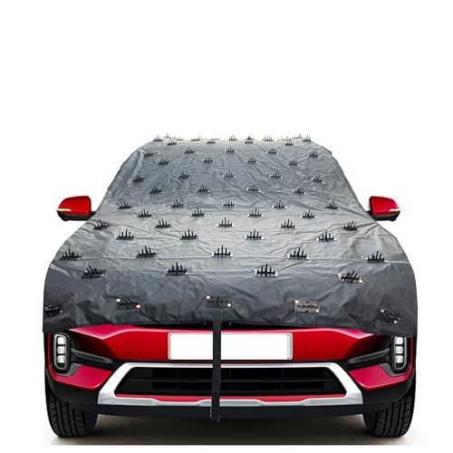 AUTOUNIKO Car Protection Cover from Dogs, Pets and Animal Complete Protection Dog Protection Car Cover for Both roof and Bonnet Attach Full (14ft) - Image 1