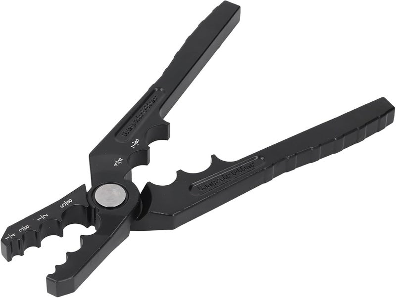 Jectse Manual Copper Tube Rounder, 6 Holes Aluminum Alloy Copper Pipe Repair Plier, Rounding Tool for 1/4, 3/8, 1/2, 5/8, 3/4, and 7/8 Inch - Image 1