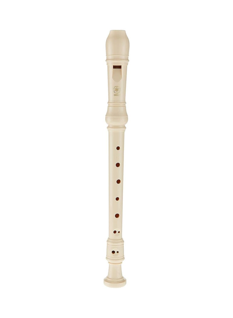 YAMAHA YRS24 Plastic Soprano  Recorder Beige - Image 1