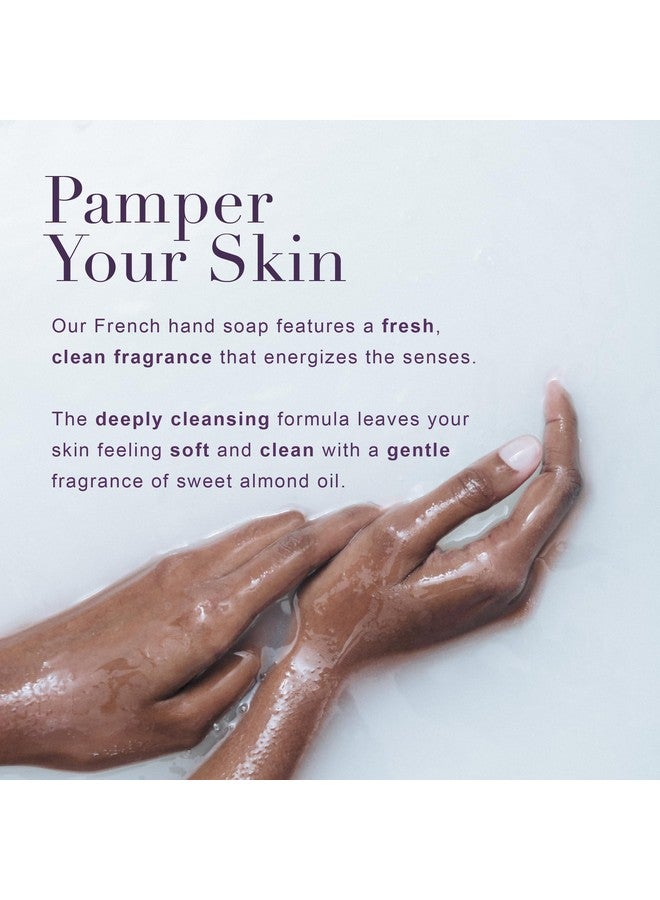 أ لا مايسون عبوة إعادة تعبئة صابون اليدين السائل الفرنسي من A LA MAISON، برائحة ليمون بروفانس - غسول طبيعي لليدين مصنوع من الزيوت العطرية - قابل للتحلل الحيوي، نباتي، نباتي تمامًا، خالٍ من القسوة، خالٍ من الكحول والبارابين (33.8 أونصة، عبوة واحدة) - Image 4