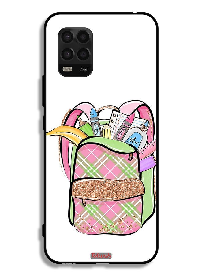 Tolwak Xiaomi Mi 10 Lite 5G Protective Case Cover Unicorn Girl Bag - Image 2