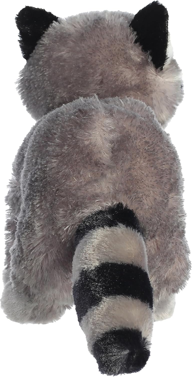 Aurora World 12" Bandit Raccoon Plush Toy - Image 2