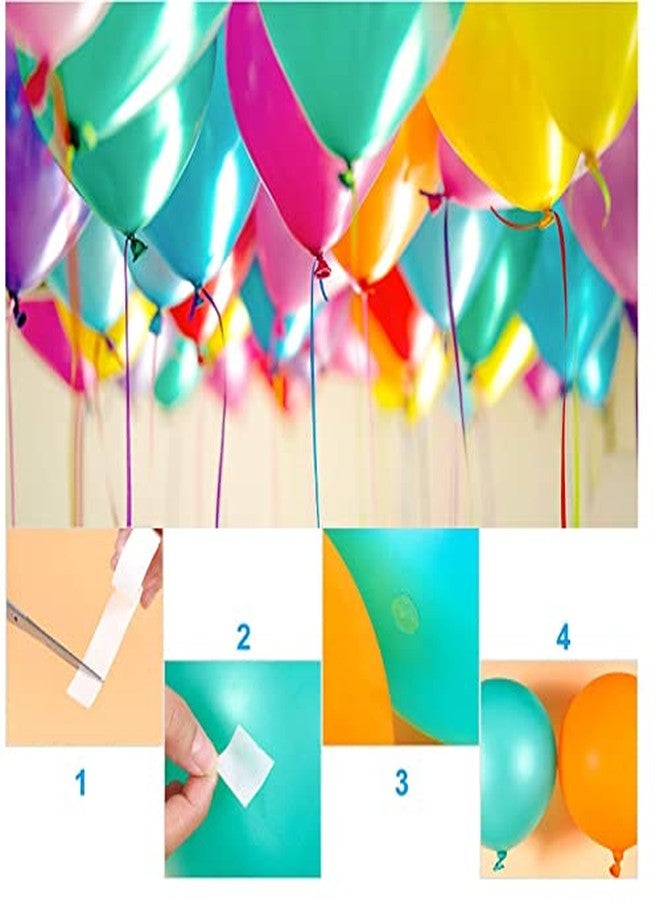 XLSFPY Balloon arch kit and Balloon Garland Kit, 2 Pack Balloon Garland Strips - 2 Pack Balloon Glue Point Dots Stickers - 2 Balloon Tie Tools and 20 Balloon Clips for Ballon Arch kits Party Wedding Birthday - Image 2