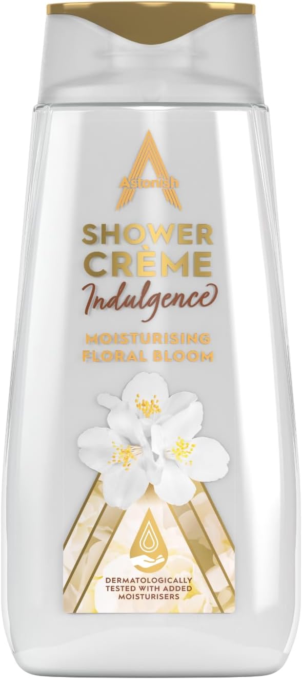 Astonish Indulgent Shower Crme Cleanse and Nourish Moisturising Floral Bloom 400ml