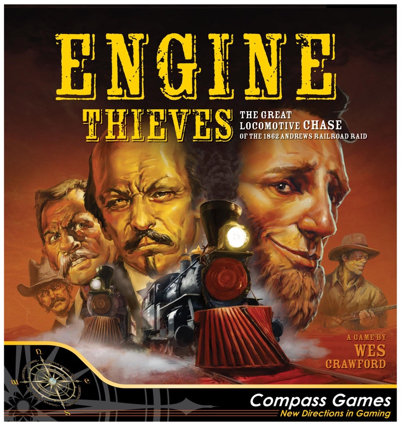 Compass Games Engine Thieves The Great Locomotive Chase Board Game for Adults 18 - Image 3
