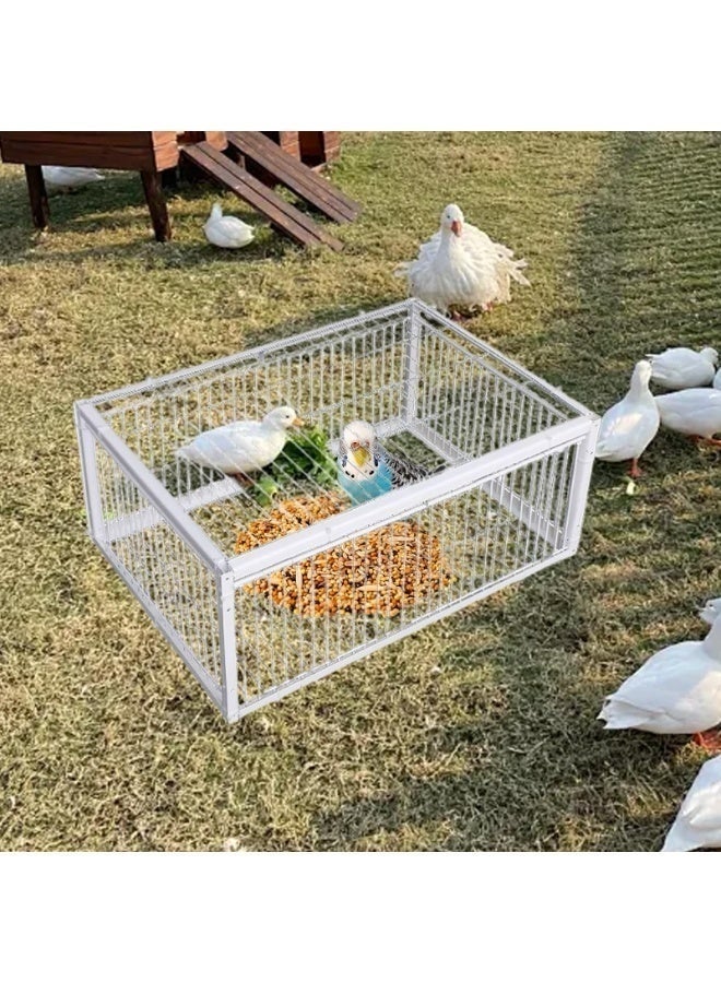 Arabest Pigeons Cage, Automatic Escape Proof Bird Traps for Pigeons,Easy To Clean Pet Supplies With 4 Entrances for Sparrow Cockatiels Conures Budgies Parrot Parakeet - Image 2