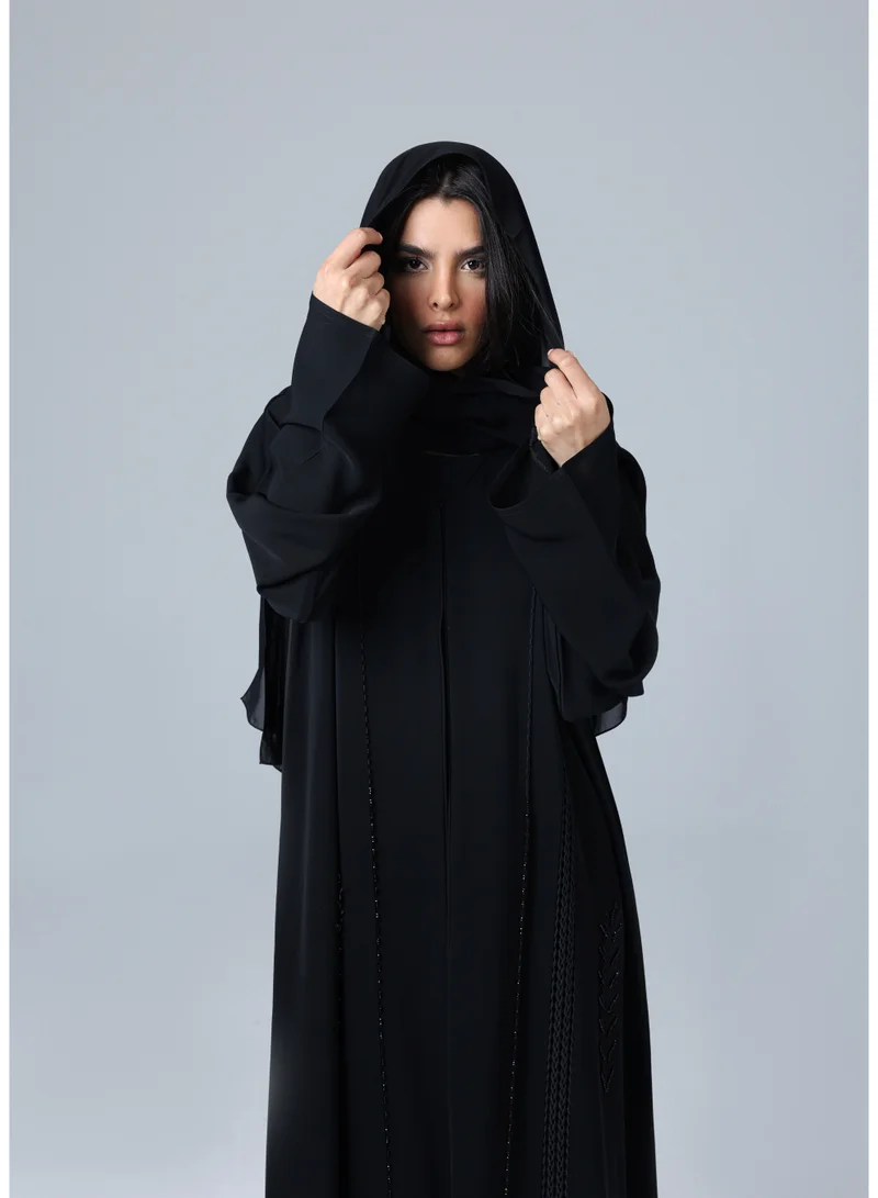 IKKXA Luxury Crystal Embroidery Abaya