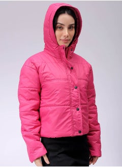 Freehand Women Relaxed Fit Solid Quilted Jacket  - Image 5