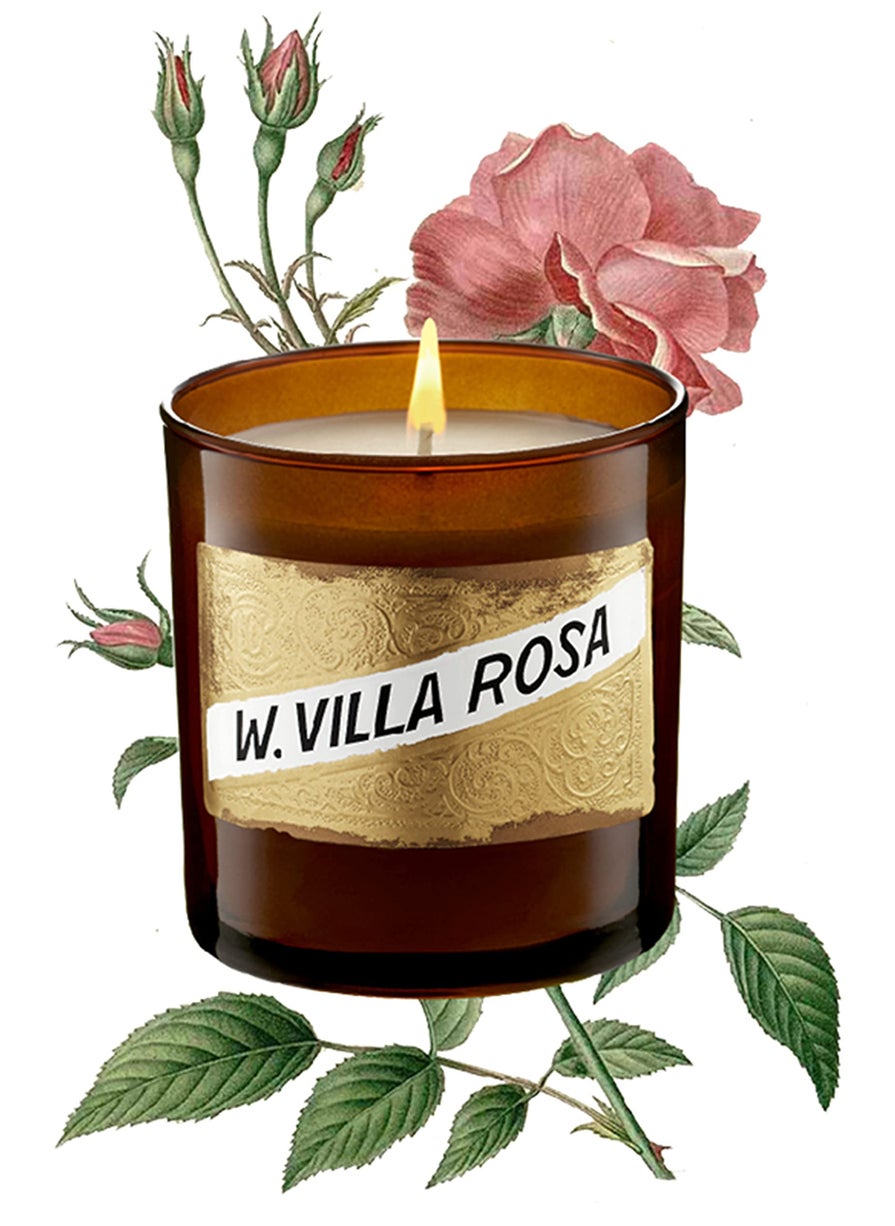 C. O. Bigelow C.O. Bigelow Soy Wax Candle  West Village Rose Scented Candle for The Home with Gift Box  60 Hour Burn Time  9 oz  Vegan  Hand Poured with Cotton Wick for Fall and Holiday  - Image 3