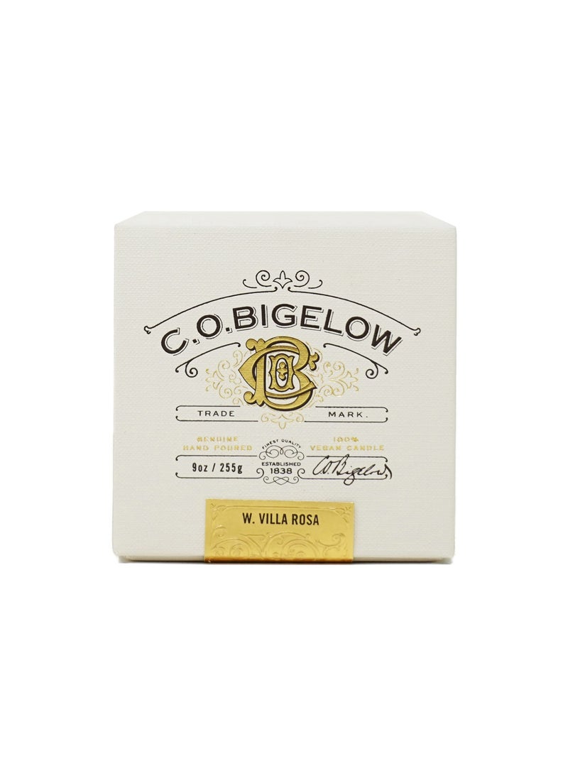 C. O. Bigelow C.O. Bigelow Soy Wax Candle  West Village Rose Scented Candle for The Home with Gift Box  60 Hour Burn Time  9 oz  Vegan  Hand Poured with Cotton Wick for Fall and Holiday  - Image 2