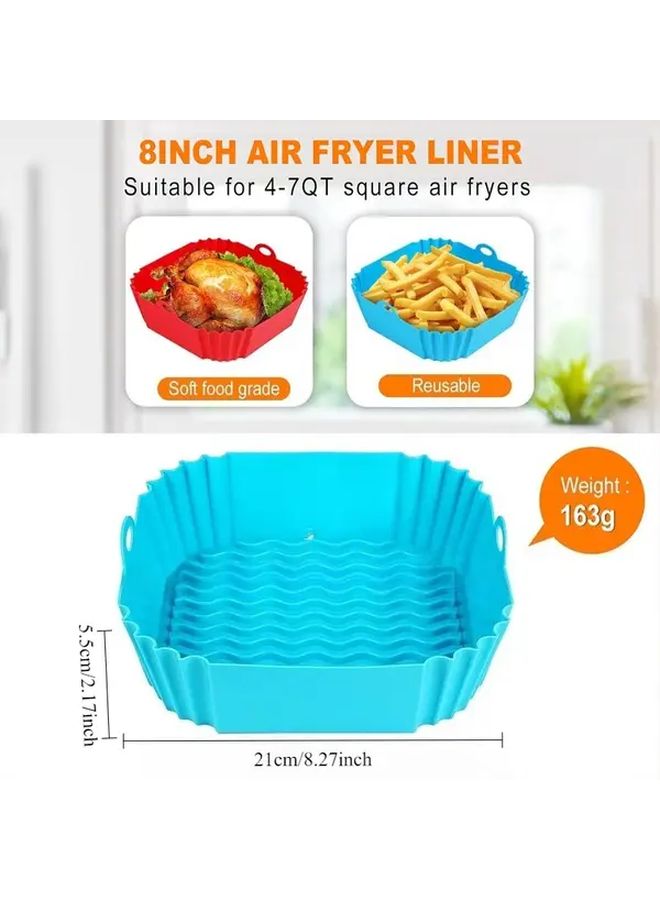 2 Pack Heavy Duty Non Stick Baking Mat Air Fryer Oven Safe Reusable Microwave Grilling Tray Dishwasher Friendly - Image 3