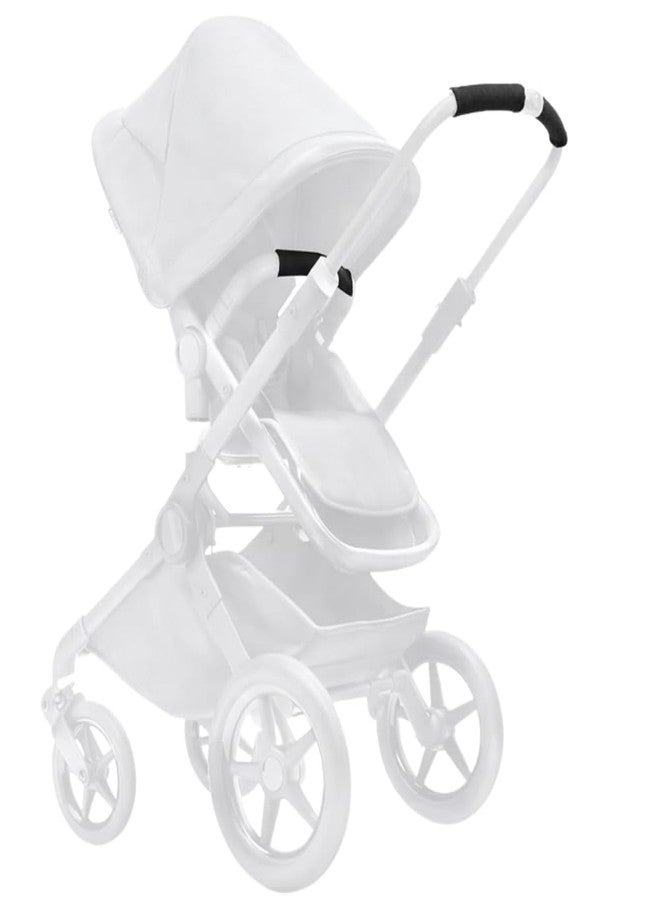 PROTEC TIF | Synthetic Leather Covers Pack for Handlebar and Carry Handle Compatible with Bugaboo Fox 2 and 3 | BEE 6 | to fit Over The Original Covers | - Image 1