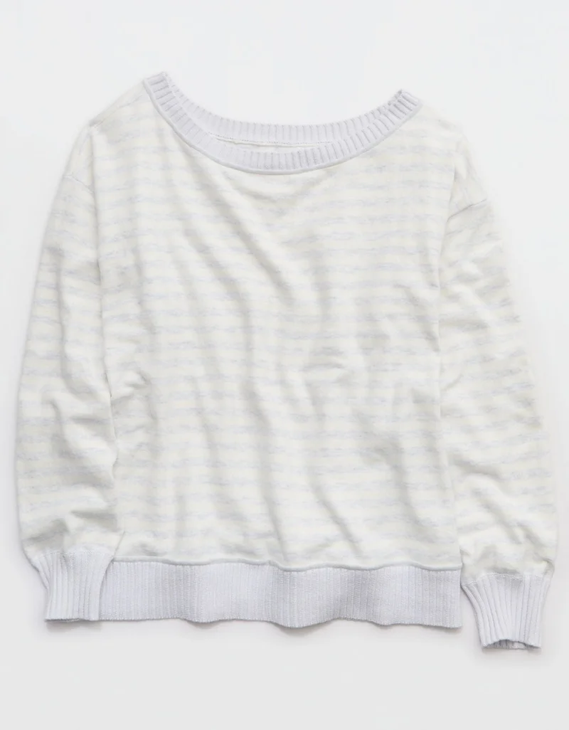 Aerie  Aerie Sunday Soft Off-The-Shoulder Sweater for Women | Best Price UAE