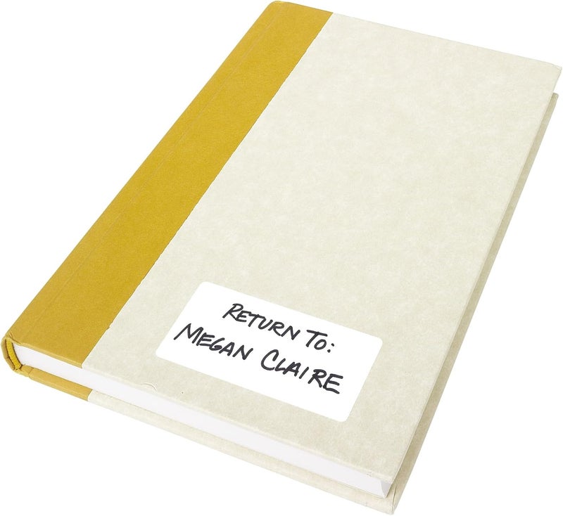 Avery Removable Print or Write Labels, 1.5 x 3 Inches, White, Pack of 150 - Image 2