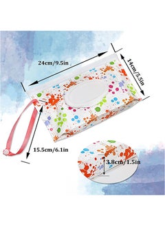 SYOSI Pack Of 6 Portable Wet Wipe Case Dispenser Bags  - Image 2