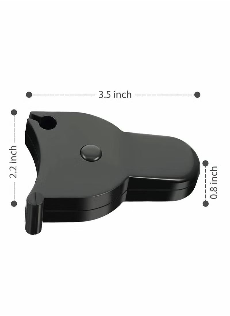 Generic - 4 Body Measuring Tape 60 Inch Tape Measure, Measuring Tape Tailor Retract Measuring Tape Ergonomic Design Measuring Tapes and Soft Tape Measure for Tailor and Body Measurement - Image 1
