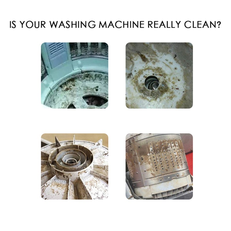 Washing Machine Cleaner Washer Cleaning Detergent Effervescent Tablet Washer Cleaner - Image 3
