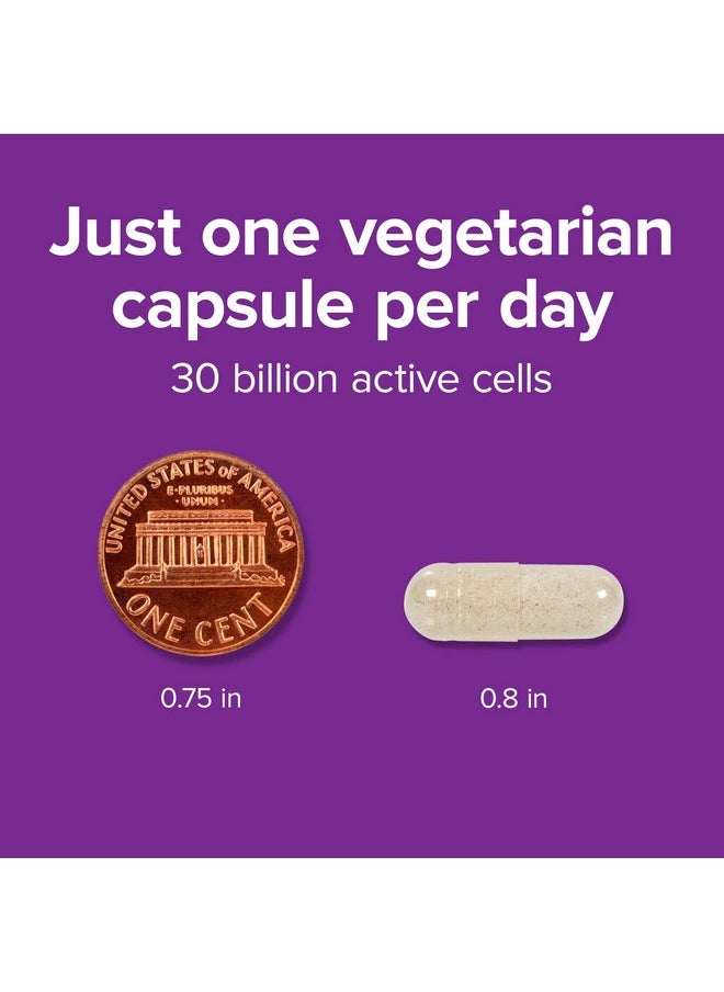 Webber naturals High Potency 30 Billion Cfu Probiotics For Men Women And Adults Shelf Stable (No Refrigeration Required) 8 Probiotic Strains 30 Vegetarian Capsules For Digestive Health  - Image 4