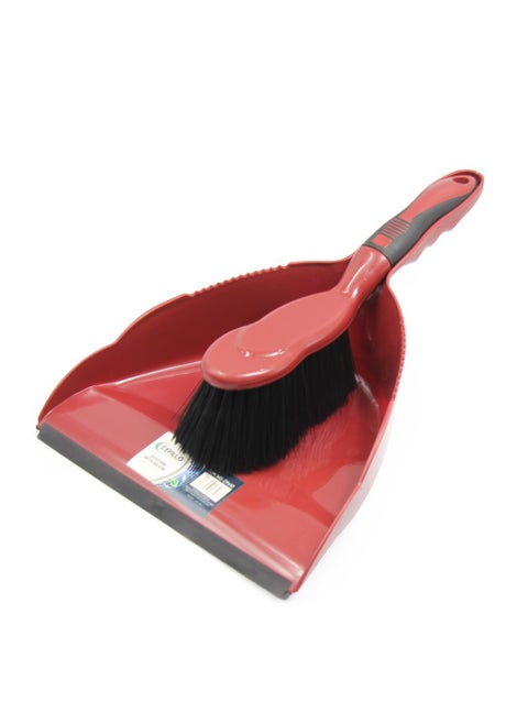 Dustpan with broom with extra grip in handle, Cleaning Tool Perfect for Home and Office Lobby Set