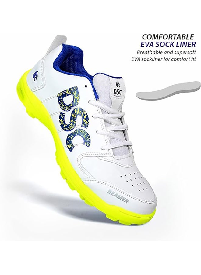 DSC Beamer Cricket Shoes | For Mens & Boys | Pvc | Long Lasting Performance | Breathable Mesh For Improving Performance | For Boys And Men | Light Weight | Durable | 3 Uk, 4 Us, 37 Eu - Image 2