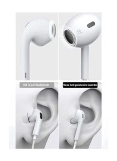 SHOPI Lightning Headphone Wired for iPhone 13 [Apple MFi Certified] Built-in Microphone & Volume Control, in-Ear Stereo Headset Compatible with iPhone 13 Mini/SE/12 Pro/12Pro Max/11/X/8 7-All iOS System  - Image 2