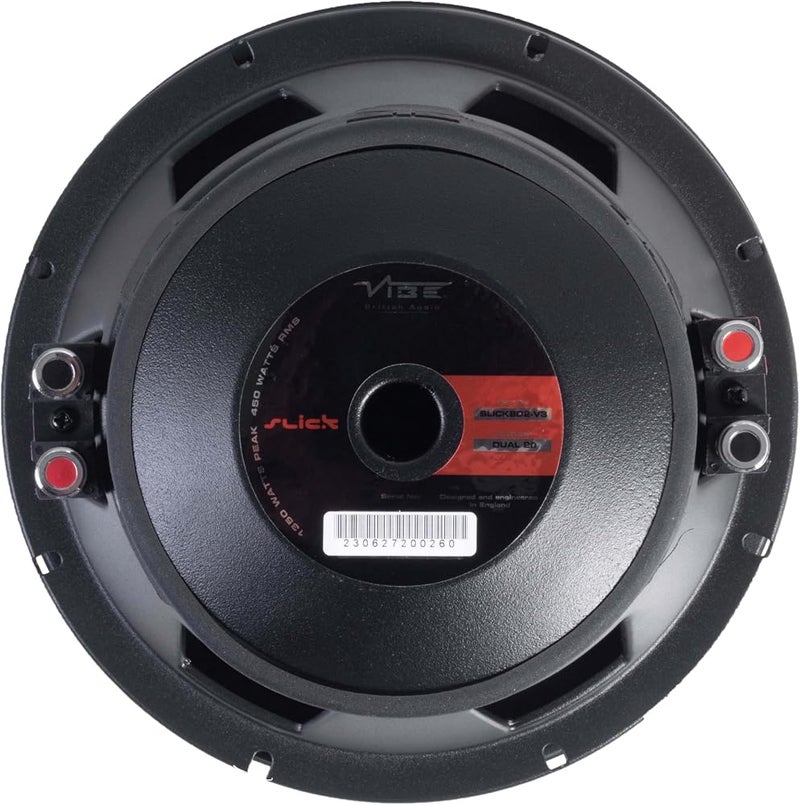 VIBE Slick 8 inch 2700W SPL 1350W Max Car Audio bass subwoofer - Image 4