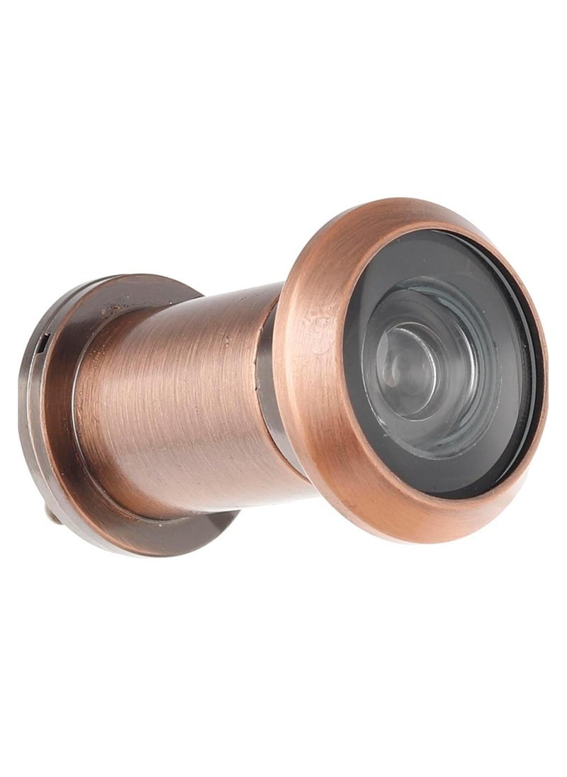 Generic 16mm Rock Magic Eye for Apartment Door in Red Oxide 