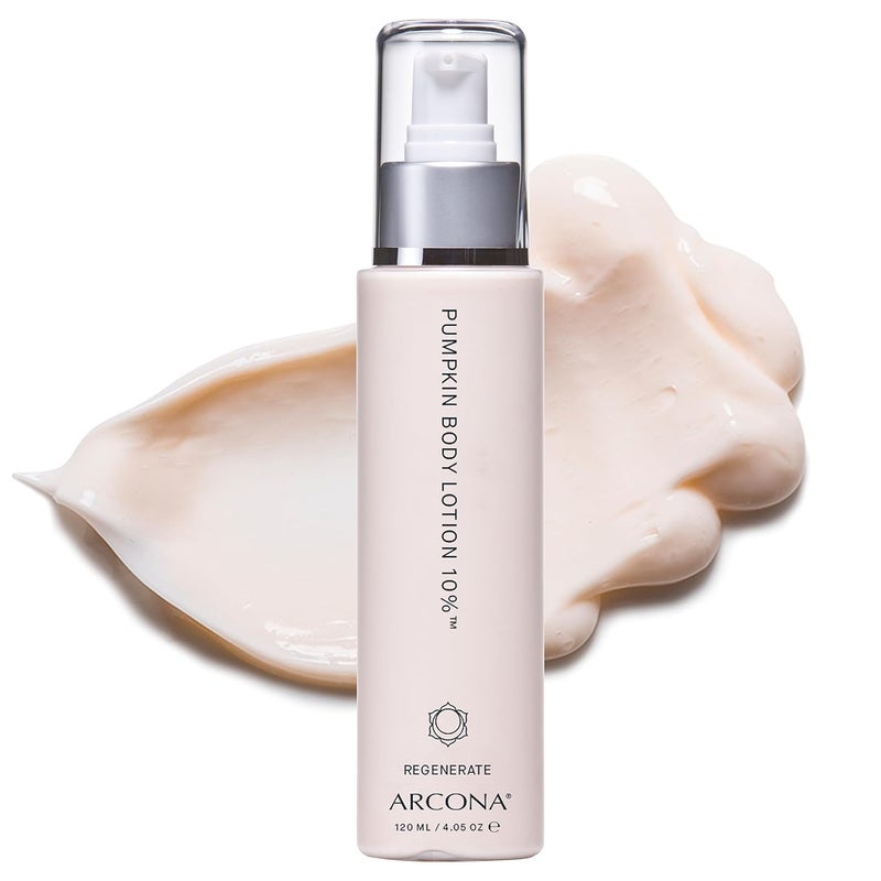 Arcona ARCONA Pumpkin Body Lotion 10  Pumpkin Extracts and Glycolic Acid 4 FL Oz Made In The USA