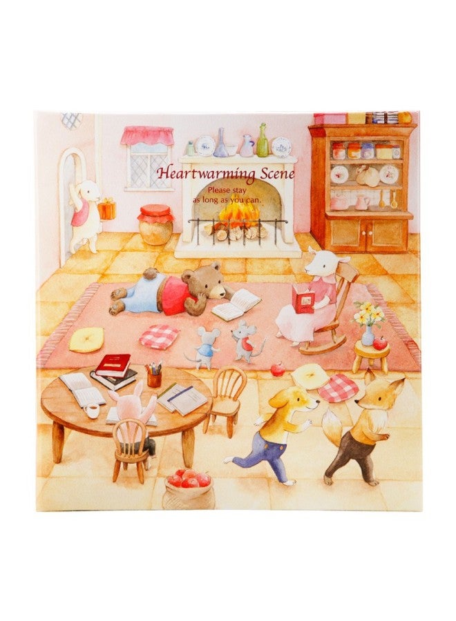 Ncl Zhonglin Diy Self-adhesive Film-coated Photo Al 40 Pages Children's Growth Al Thin/cartoon/family Photo Book Warm Hearth 20l-90 - Image 1