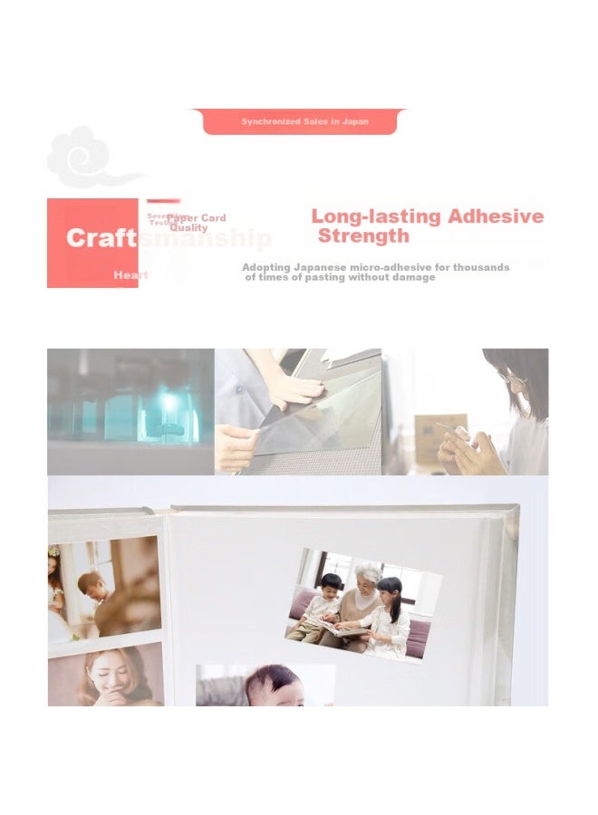 Ncl Zhonglin Diy Self-adhesive Film-coated Photo Al 40 Pages Children's Growth Al Thin/cartoon/family Photo Book Warm Hearth 20l-90 - Image 5