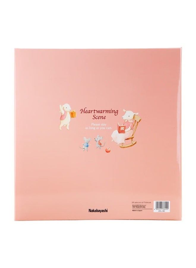 Ncl Zhonglin Diy Self-adhesive Film-coated Photo Al 40 Pages Children's Growth Al Thin/cartoon/family Photo Book Warm Hearth 20l-90 - Image 3