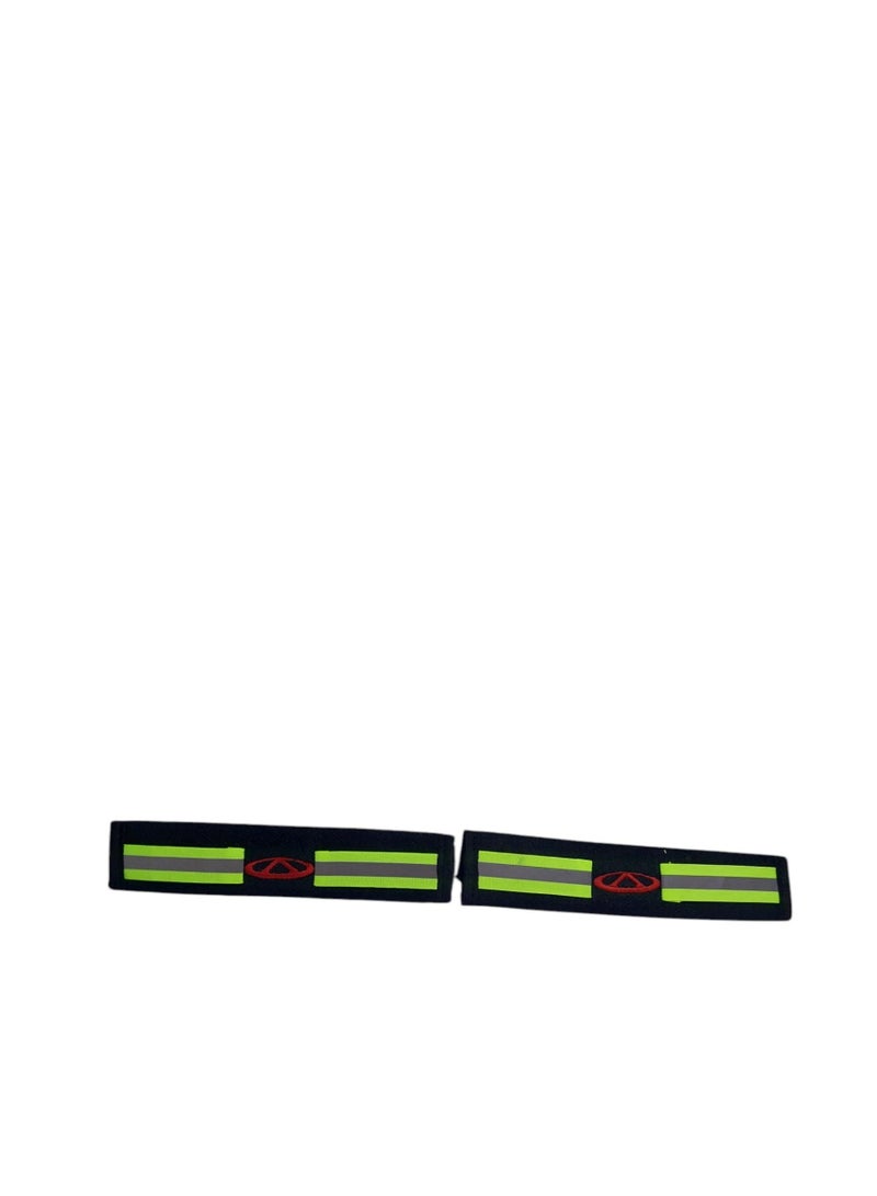 Phosphorescent seat belt decoration car logo on belt decoration - Image 2