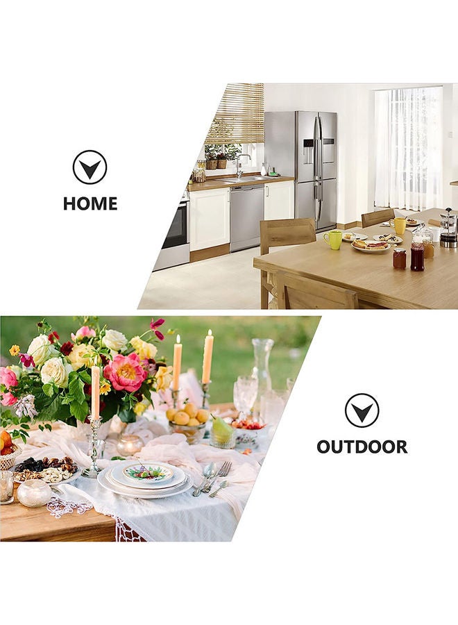 AKDC Yarnow Food Serving Basket Tent Basket Bamboo Picnic Basket Hand- Woven Meal Table Food Tray Cover With Mesh Gauze Cover For Vegetable Fruit Bread - Image 1