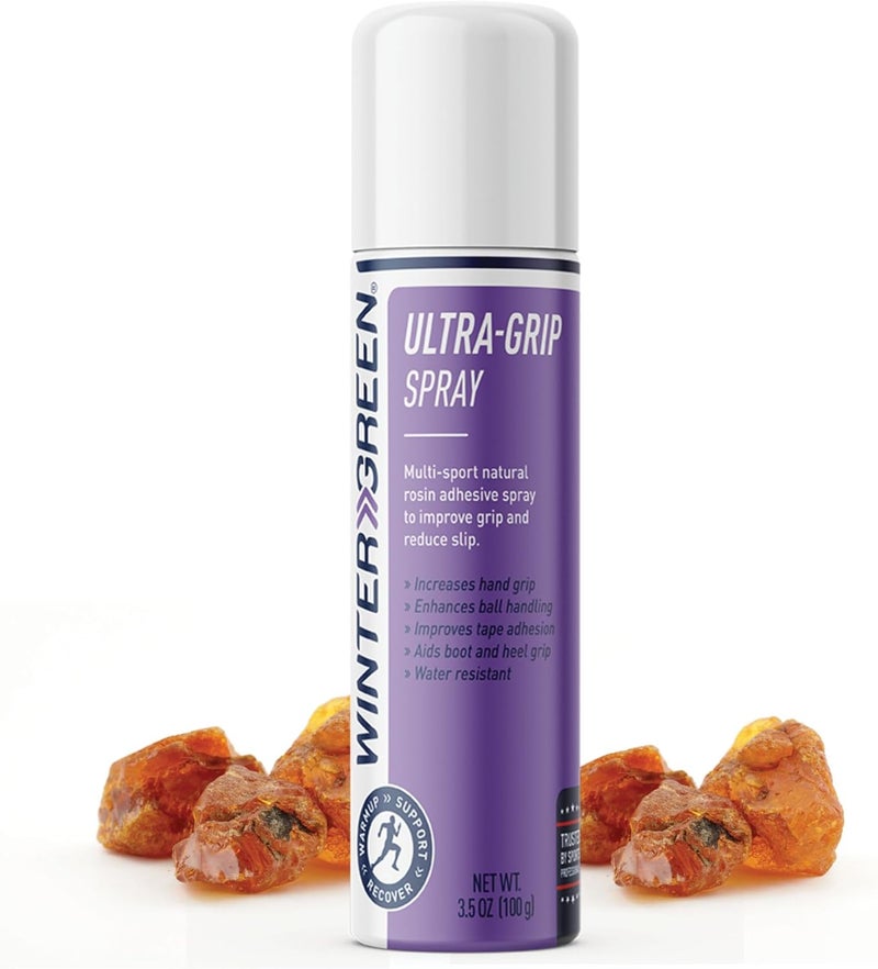 Wintergreen Ultra Grip Spray, 3.5oz – Long-Lasting Grip Solution, Pole and Tack Spray for Sports, Adhesive for Secure Tape Strapping, Rosin Spray for Enhanced Traction and Ball Handling - Image 1