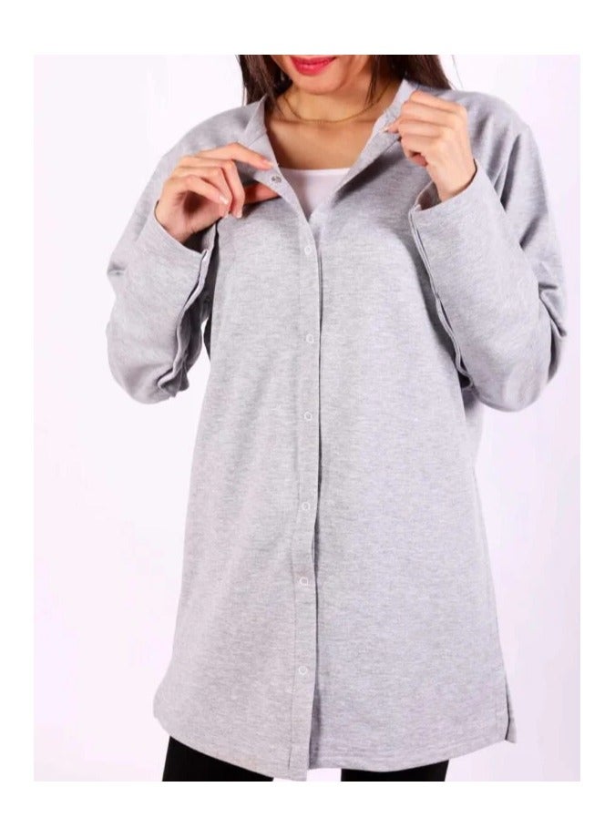 mastectomy jacket with internal pockets (Winter)