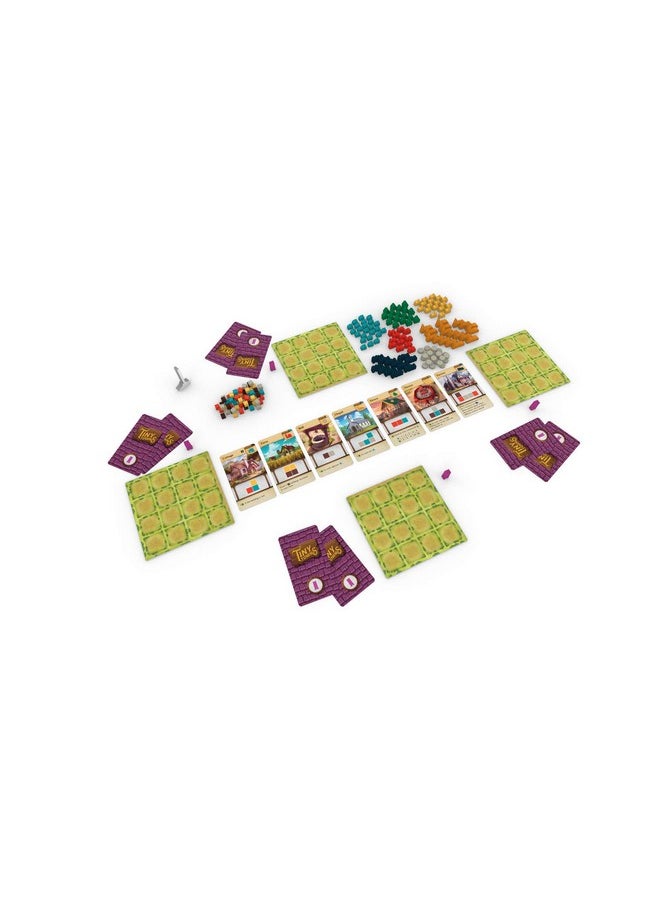 Alderac Entertainment Group (AEG) - Tiny Towns Award Winning Board Game Base Set 1 6 Players 45 60 Min Play Time Strategy Board Game For Ages 14 And Up Cleverly Plan & Construct A Thriving Town Alderac Entertainment Group (Aeg) - Image 1