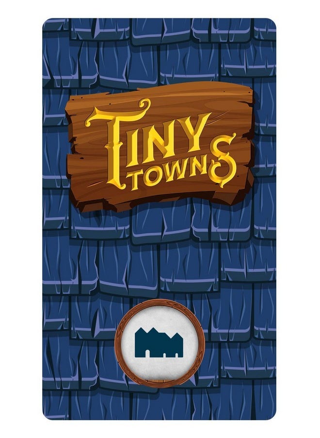 Alderac Entertainment Group (AEG) - Tiny Towns Award Winning Board Game Base Set 1 6 Players 45 60 Min Play Time Strategy Board Game For Ages 14 And Up Cleverly Plan & Construct A Thriving Town Alderac Entertainment Group (Aeg) - Image 1