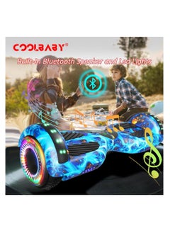 Cool Baby 6.5-inch Smart Self-Sliding Two-Wheel Scooter with LED Lights  - Image 4