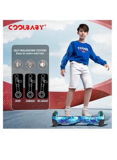 Cool Baby 6.5-inch Smart Self-Sliding Two-Wheel Scooter with LED Lights  - Image 5