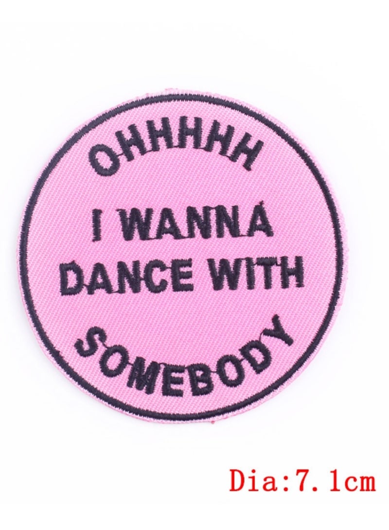 Project Nomad Velcro Hook Patch, Tacti-Cool KINDNESS Collection, Dance  for bag/vest, tech gadgets for kids & adults, for school backpack, for pencil case, for gym bag, gift for men/women 7.6x7.6 - Image 1