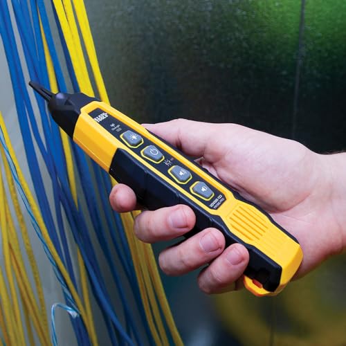 Klein Tools أداة تتبع الأسلاك Klein Tools VDV500-123 مع مجس تتبع وإضاءة LED لكابلات Ethernet والإنترنت والهاتف والسماعات وكابلات Coax والفيديو والبيانات RJ45 وRJ11 وRJ12 - Image 3