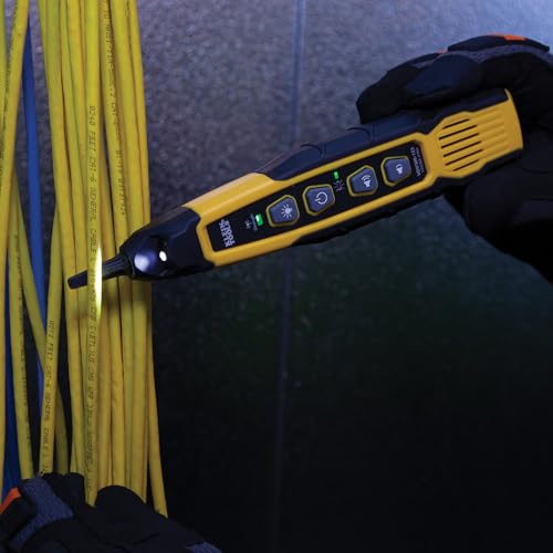 Klein Tools أداة تتبع الأسلاك Klein Tools VDV500-123 مع مجس تتبع وإضاءة LED لكابلات Ethernet والإنترنت والهاتف والسماعات وكابلات Coax والفيديو والبيانات RJ45 وRJ11 وRJ12 - Image 5